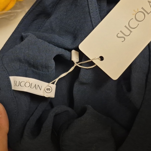 Summer 2 Piece Outfit (S) Round Neck Back, Sleevelees Tank - Picture 11 of 13